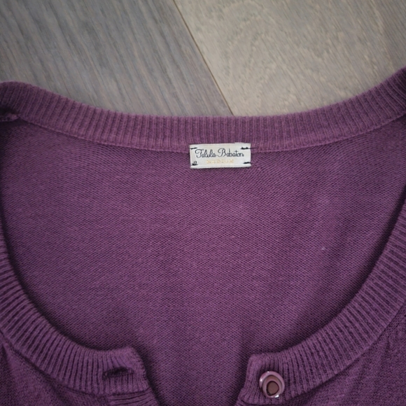 Talula Babaton Purple Cardigan - Picture 2 of 2